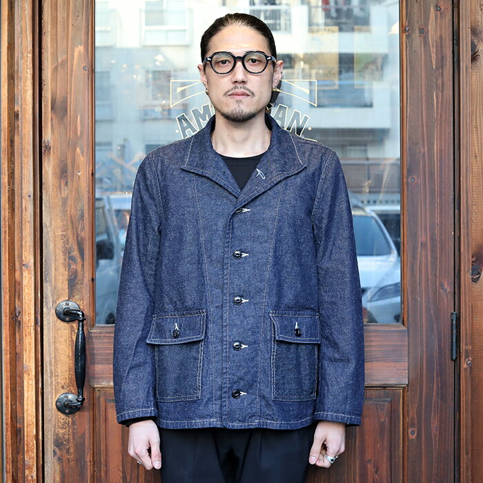 BLACK SIGN ブラックサイン / 「10oz Denim Submarine Jacket」10オンスデニムサブマリーンジャケット / MEN'S メンズ / ジャケット / デニム / Gジャン / 長袖 / ヴィンテージ / カジュアル / アメカジ