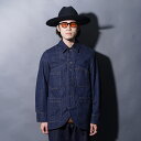 BLACK SIGN ブラックサイン /「1910s 9oz Death Valley Jacket / Dark Indigo」1910s 9ozデスヴァレージャケット / BSFJ-25402 / MEN'S メンズ / コート / アウター / ジャケット / デニム / カジュアル / アメカジ