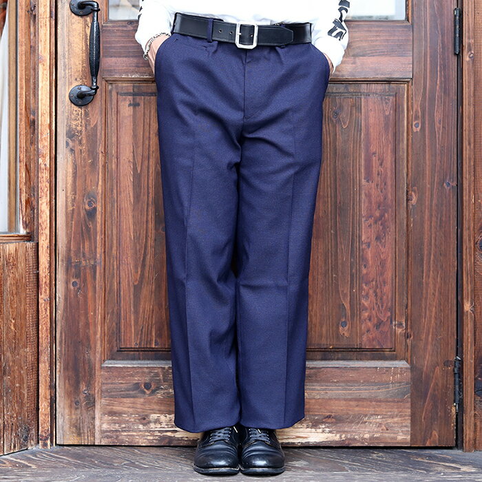 The Stylist Japan ザスタイリストジャパン / 「HOPSACK PANTS / NAVY」 ホップサックスラックス / MEN'S メンズ / セットアップ / 2ピース / ノータック / パンツ / スーツ / 無地 / フォーマル / アメカジ