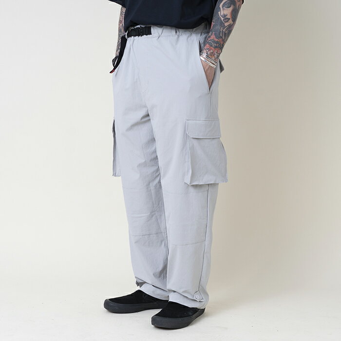 NASTOYS ナストイズ / 「Utility Cargo Eazy Pants / IVORY」ユーティリティーカーゴイージーパンツ / NTP-240201 / MEN'S メンズ / セットアップ / カーゴパンツ / ワークパンツ / 高機能素材 / 速乾性 / 透湿性 / 無地 / ミリタリー / カジュアル / アメカジ