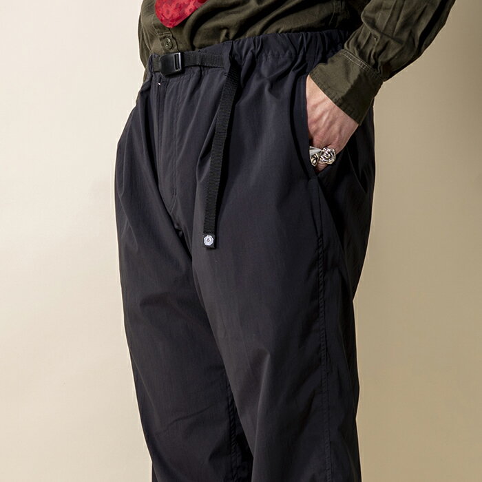 AMERICAN WANNABE アメリカンワナビー「ALLMANS EASY TROUSERS BLACK」オールマンイージーパンツ AWP-240101 MEN 039 S メンズ セットアップ アメカジメンズ イージーパンツ ワークパンツ テーパード トラウザース せっとあっぷ ブランド メンズセットアップ春夏 アメカジ