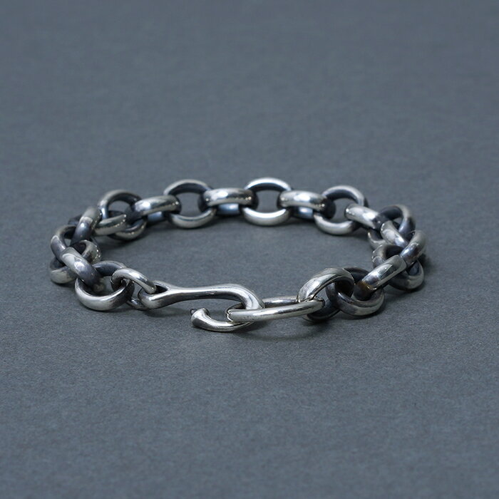 【予約販売】AMERICAN WANNABE/アメリカンワナビー「3rd LOGO Chain Bracelet / SILVER」チェーンブレスレット / 腕...