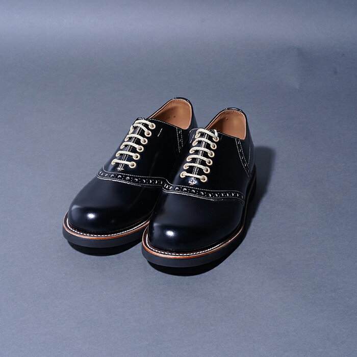 REGAL×GLAD HAND リーガル×グラッドハンド / 「SADDLE SHOES - ONE COLOR / BLACK」 サドルシューズ / ..