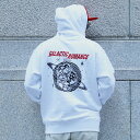 NASTOYS × LEN (TATTOO STUDIO YAMADA) /「GALACTIC ROMANCE SWEAT PARKA / WHITE」ギャラク...
