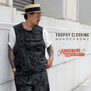 【限定】TROPHY CLOTHING×AMERICAN WANNABE /「British Army Body Armor Vest - Original Fabric - / BLACK」ボディーアーマーベスト / MEN'S メンズ / ベスト / 高機能 / 総柄 / セットアップ / ミリタリー / カジュアル / アメカジ