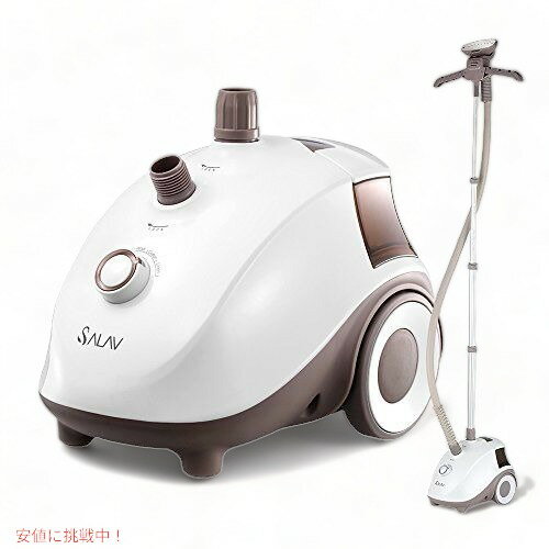 SALAV Clothes Steamer with 360 Degree Swivel Hanger, High Efficiency Metal Steam Panel, 4 Steam Settings, Free Limescale Removers, 1.5L Big Water Tank アメリカーナがお届け!
