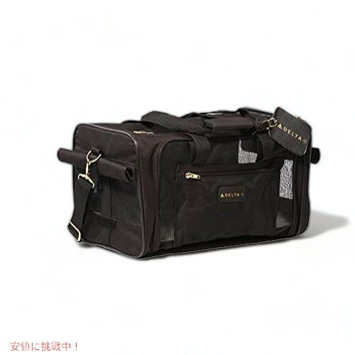 Sherpa Delta Deluxe Pet Carrier Medium Black by Sherpa アメリカーナがお届け!