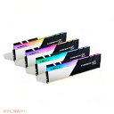 G.SKILL 128GB(4 x 32GB)Trident Z NeoシリーズDDR4 SDRAM 3200MHz PC4-25600デスクトップメモリモデル...