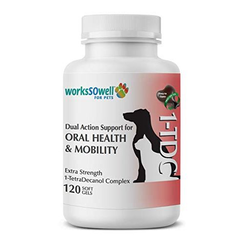 ں2,000ߥݥ51601:59ޤǡ1-TDC Dual Action Periodontal & Joint Support for Dogs & Cats | 120 Twist Off Softgels by Elite Science VET