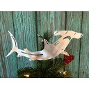 ケープショア サメに乗ったサンタさんのオーナメント Cape Shore クリスマス装飾品 アメリカーナがお届け!