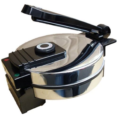 【最大2,000円クーポン5月16日01:59まで】Saachi Electric Non-Stick Roti Chapati Flat Bread Wraps/Tortilla Maker with Temperature Control アメリカーナがお届け