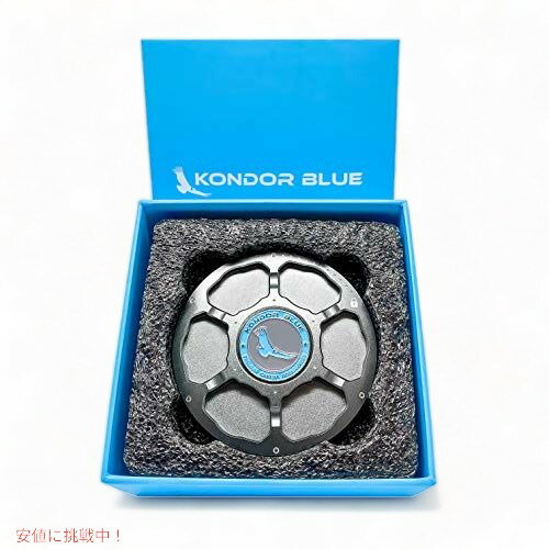 KONDOR BLUE EFマウントカメラボディキャップ メタル(スペースグレー) アルミニウム合金EOS DSLR シネカメラポートカバー アメリカーナがお届け!