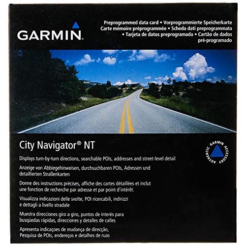 [ガーミン/GARMIN] CityNavigator ヨーロッパ microSD/SD 海外地図ソフト 【品番】 1068050