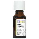 オーラカシア エッセンシャルオイル スパイクラベンダー 15ml (0.5floz) Aura Cacia