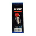 Zippo Genuine Wick(1wick)& 6 Genuine Flints set/ ジッポ ライター ウィック 替え芯(1本入)&着火石 フリント(6石入)セット【訳あり/在庫処分】