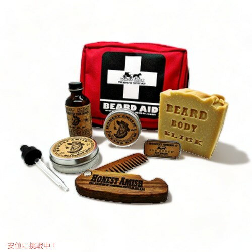 Honest Amish fully loaded Beard Aid Kit/オネストアーミッシュ　フルリーローディド　エイドキット