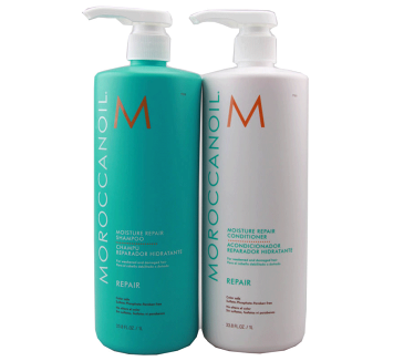 【送料無料】モロッカンオイル モイスチャーリペアシャンプー&コンディショナー各1000ml セット【Moroccan oil 正規品・並行輸入品】