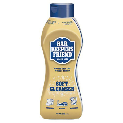 Bar Keepers Friend Multipurpose Household Soft Cleanser 26oz バーキーパーズ リキッド ソフトクレンザー 767g