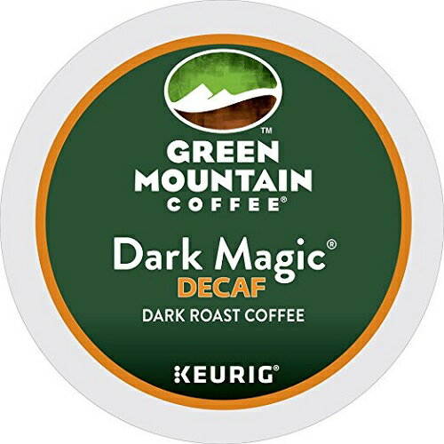 キューリグ Kカップ グリーンマウンテン ダークマジック デカフェ 24個 KEURIG Green Mountain Coffee Dark Magic Decaf K-cups, 24-Count