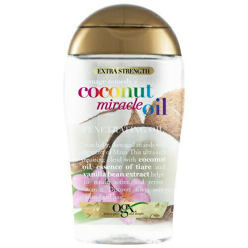 OGX Coconut Miracle Oil 100ml オージーエックス ココナッツミラクルオイル 100ml