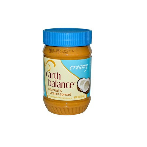Earth Balance Coconut Peanut Butter Creamy ココナッツ&ピーナッツバター クリーミー 16oz