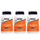 Now L-Ornithine 500mg 120cap 3set ナウ L-オルニチン 500mg 120カプセル 三本セット！