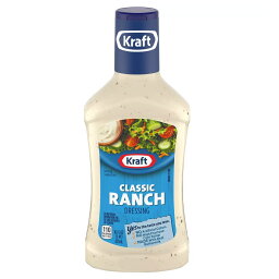 【最大2,000円クーポン4月27日9:59まで】Kraft Classic Ranch Salad Dressing ,16floz / クラフト クラシック ランチ サラダドレッシング 473ml