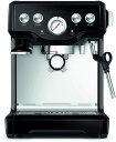 【最大2,000円クーポン5月16日01:59まで】Breville Infuser Espresso Machine, Black Sesame BES840BSXL / ブレビル エスプレッソマシン インフューザー [ブラックセサミ]