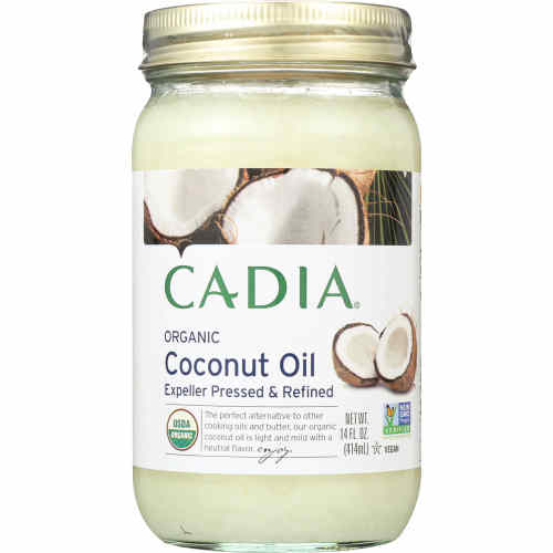 Cadia Organic Coconut Oil 14 oz オーガニック エクスペラー ココナッツオイル