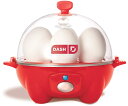 Dash Rapid Electric Cooker 6 Egg Red / ダッシュ Rapid 6 エッグクッカー 卵調理器 レッド ゆで卵 ポーチドエッグ オムレツ