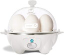 Dash Rapid Electric Cooker 6 Egg White / ダッシュ Rapid 6 エッグクッカー 卵調理器 [ホワイト] ゆで卵 ポーチドエッグ オムレツ