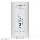 Native Deodorant, Sea Salt & Cedar - 2.65oz(75g) / ネイティブ デオドラント  スティックタイプ