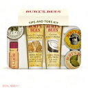 バーツビーツ 【最大2,000円クーポン4月27日9:59まで】Burt's Bees Tips and Toes Kit Gift Set / バーツビーズ [チップス＆トーズキット] ギフトセット 6種類