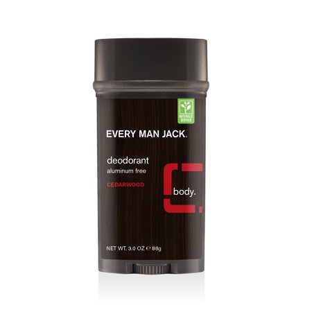 Every Man Jack Deodorant Cedarwood Aluminum Free 3.0oz エヴリマン ジャック デオドラント スティック シダーウッド アルミニウムフリー 85g