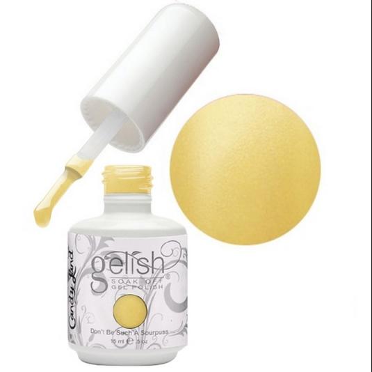 ハーモニージェリッシュ　ドントビーサッチアサワープッス　Harmony Gelish Don't Be Such A Sourpuss 15ml