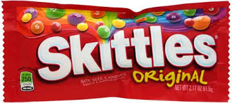 Skittles スキトルズ フルーツキャンディー　(61gx　36個）オリジナル