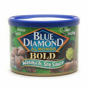 【最大2,000円クーポン5月27日1:59まで】ブルーダイアモンド アーモンド（wasabi & soy sause わさび醤油味）Blue Diamond Almonds