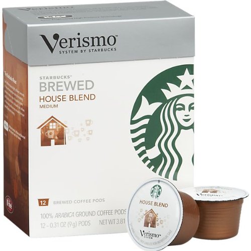 スターバックス　ハウスブレンド　PODS　12個入り　House blend Brewed Coffee Verismo Pods