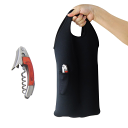 ワインオープナー・ワインキャリートートバッグセット★Vinomaster Wine Opener with Tote Bottle Carrier Bag -