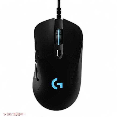 楽天アメリカーナ　Americana【最大2,000円クーポン5月16日01:59まで】Logitech G403 Hero 25Kゲーミングマウス、Lightsync RGB、軽量87G + 10Gオプション、編組ケーブル、25、600 DPI、ラバーサイドグリップ