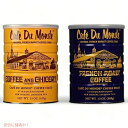 【2個セット】Cafe Du Monde Coffee カフェドゥモンデコーヒー グラウンドコーヒー [チコリー & フレンチロースト] Chickory and French Roast Bundle