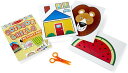 【最大2,000円クーポン7月11日01:59まで】メリッサ&ダグMelissa & Doug ハサミスキル アクティビティパッド 2304 工作 アメリカーナがお届け!(3)