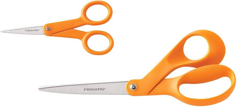 フィスカース 裁縫バサミセット Fiskars 67517197J 多目的 8インチ 5インチ 2本 アメリカーナがお届け!