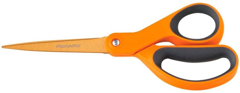 フィスカース 大人用はさみ Fiskars 01-004244J 多目的 8インチ ストレート アメリカーナがお届け!