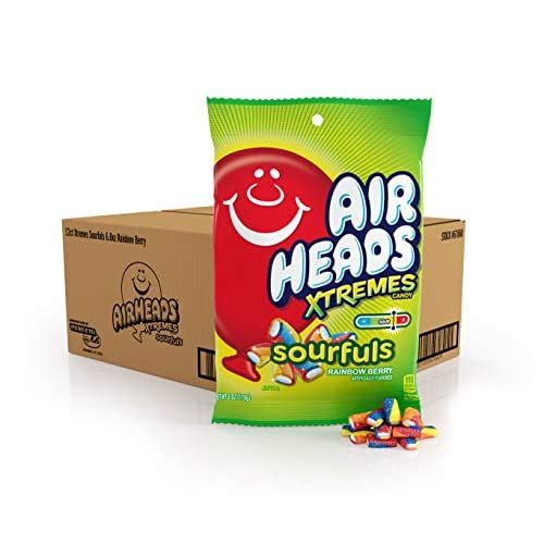 【最大2,000円クーポン5月16日01:59まで】Airheads キャンディバー　Rainbow Berry　6 oz (Pack of 12)