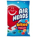 【最大2,000円クーポン6月11日01:59まで】Airheads キャンディバー Bites Bag, Fruit, Non Melting, 6oz (B...