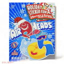 Airheads キャンディバー アソーテッドミニバー Holiday Sticker Fun - 12 CT