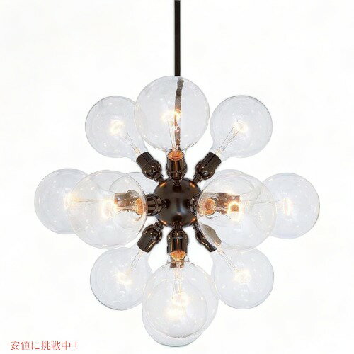 【最大2,000円クーポン5月16日01:59まで】Rivet Satellite 15-Bulb Chandelier, 44.75