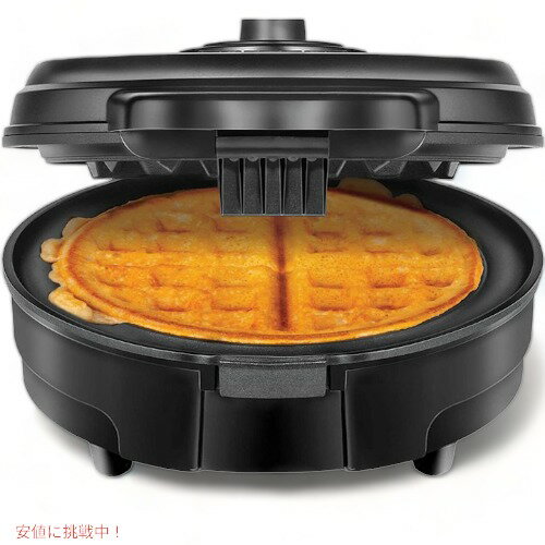 ベルギーワッフルメーカー Chefman　シェフマン アンチオーバーフロー ステンレススチール製　時短家電　朝食　おやつ ホット アメリカーナがお届け!