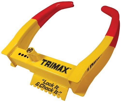 トライマックス Trimax TCL65 ホイール チョーク ロック 盗難防止 スモール 小 Wheel Chock Lock 7.25in